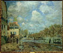 Alfred Sisley, Ueberschwemmung Port Marly by klassik art