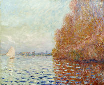 C.Monet, Flusslandschaft, Herbst von klassik art
