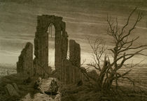 C.D.Friedrich, Der Winter (Eldena)/1826 by klassik art