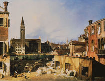 Canaletto, Kirche und Scuola della Carit by klassik art