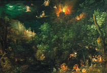 J.Brueghel d.Ae., Versuchung Antonius by klassik art
