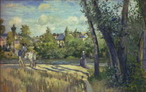 Camille Pissarro, Landschaft...Pontoise von klassik art