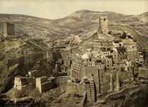 Kloster Mar Saba / Photochrom von klassik art