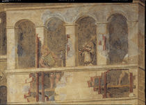 A.Lorenzetti, Vandale demolieren Gebaeude von klassik art
