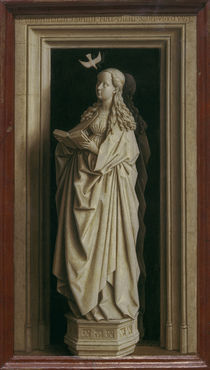 J.van Eyck, Diptychon der Verkuendigung by klassik art
