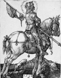 Duerer, Hl.Georg zu Pferde von klassik art