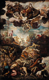 Tintoretto, Erhoehung eherne Schlange by klassik art