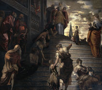 Tintoretto, Mariae Tempelgang by klassik art