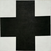 K.Malewitsch, Schwarzes Kreuz by klassik art