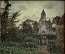 C.Pissarro, Die Kirche von Knocke by klassik art