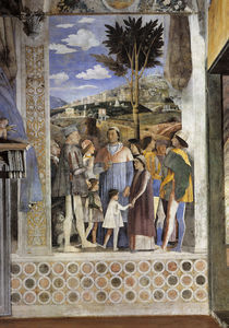 Lodovico Gonzaga u. Sohn / A.Mantegna by klassik art
