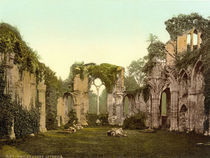 Netley Abbey / Innenansicht /Photochrom von klassik art