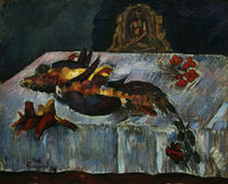 P.Gauguin, Stilleben mit exot.Voegeln by klassik art