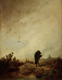 C.Spitzweg, Der Rabe by klassik art