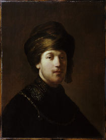 Rembrandt, Junger Orientale von klassik art