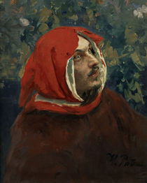 Dante Alighieri/ Gemaelde von Repin von klassik art