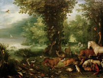 J.Brueghel d.Ae., Paradieslandschaft by klassik art