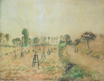 Camille Pissarro, Der Feldweg by klassik art