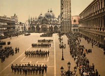 Venedig, S.Marco, Parade / Photochrom von klassik art