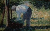 G.Seurat, Bauer mit Korb by klassik art