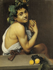 Caravaggio, Der kranke Bacchus by klassik art