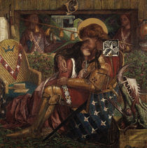 Dante G. Rossetti/Hl.Georg & Sabra/1857 by klassik art