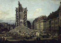 Dresden, Kreuzkirche / Bellotto von klassik art