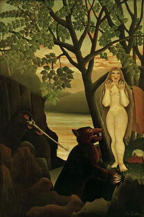 H. Rousseau/ Mauvaise surprise/ 1901 von klassik art