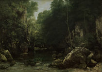G.Courbet, Bach von Puits noir von klassik art