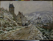 C.Monet, Strassen nach Vetheuil im Winter by klassik art