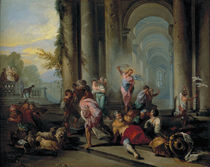 G.P.Pannini, Austreibung aus dem Tempel by klassik art