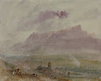 Thun, Stadt und See / Aquarell v.Turner by klassik art