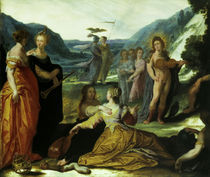 B.Spranger, Apollo, Pallas und Musen von klassik art
