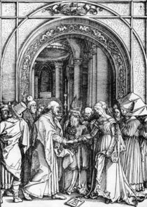 Duerer, Die Vermaehlung Mariens von klassik art