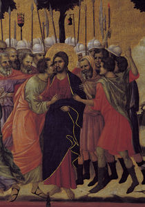 Duccio, Christi Gefangennahme, Ausschn. by klassik art