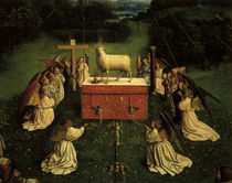 Agnus Dei /Jan v.Eyck, Genter Altar 1432 von klassik art