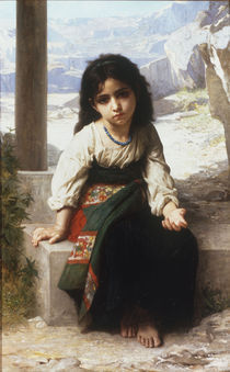 W.A.Bouguereau, Kleine Bettlerin von klassik art