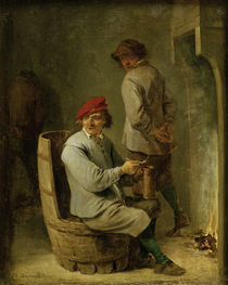 David Teniers d.J., Raucher auf einem .. von klassik art