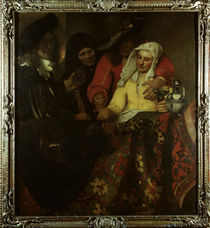 Vermeer/ Bei der Kupplerin/ 1656 by klassik art
