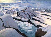 F.Vallotton, Hochgebirge von klassik art