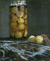 C.Monet, Pfirsichglas/ 1866 by klassik art