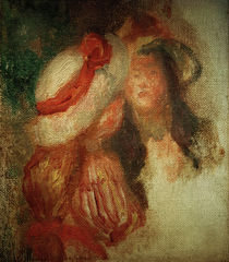 Auguste Renoir, Zwei kleine Maedchen by klassik art