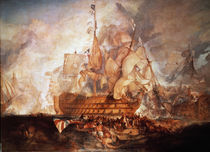 Schlacht bei Trafalgar / Turner by klassik art