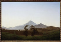 C.D.Friedrich, Boehmische Landschaft by klassik art