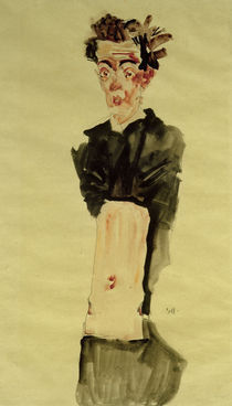 Egon Schiele, Selbstbildnis 1911 by klassik art