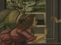 Botticelli, Verkuendigung, Engel by klassik art