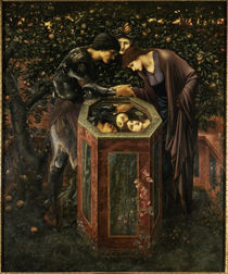 Burne Jones, Das Schreckenshaupt/1887 von klassik art