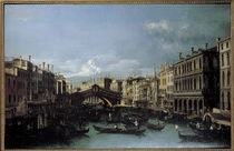 Venice / Rialto Bridge / Canaletto by klassik art