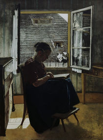 Hans Thoma/Mutter des Kuenstlers/1871 von klassik art