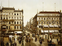 Berlin, Unter den Linden / Photochrom von klassik art